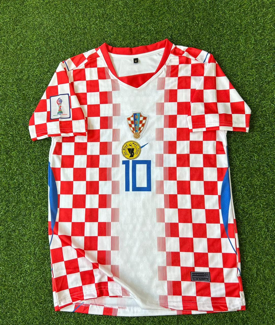CROATIA 2026 WORLD CUP HOME KIT, HALF SLEEVE EMBROIDERY