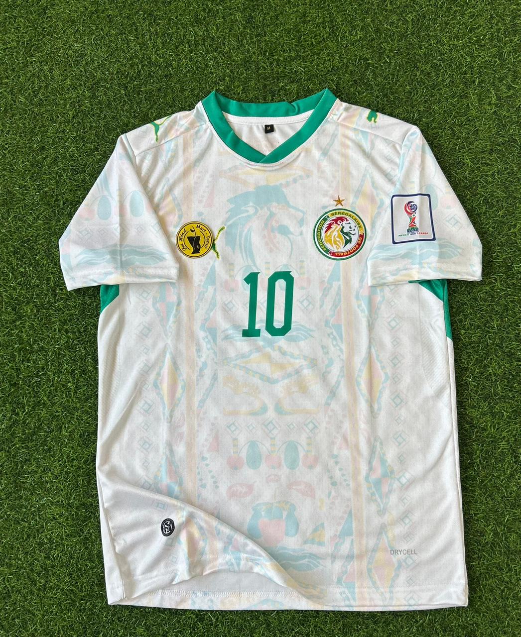 SENEGAL 2026 WORLD CUP HOME KIT, HALF SLEEVE EMBROIDERY