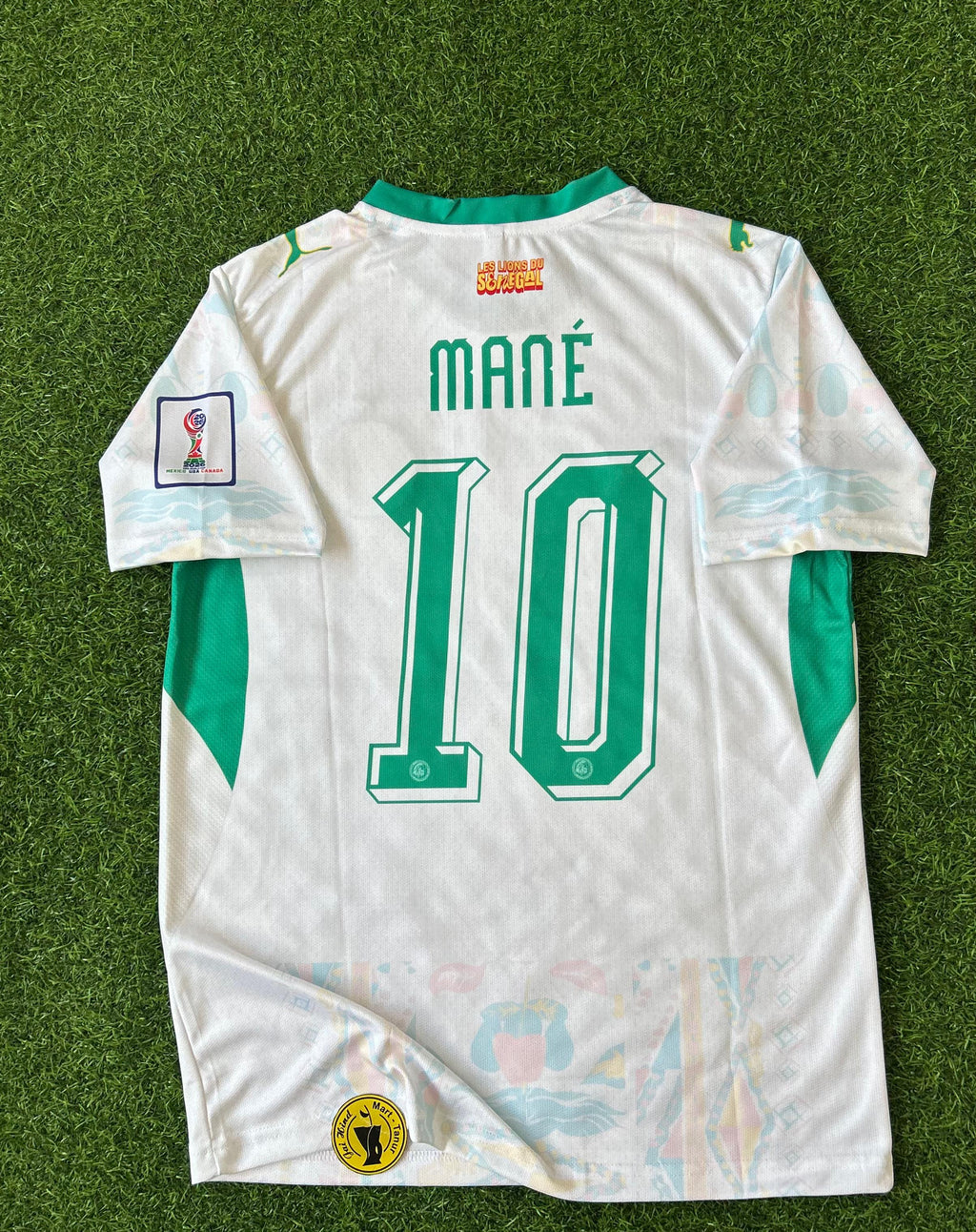SENEGAL 2026 WORLD CUP HOME KIT, HALF SLEEVE EMBROIDERY
