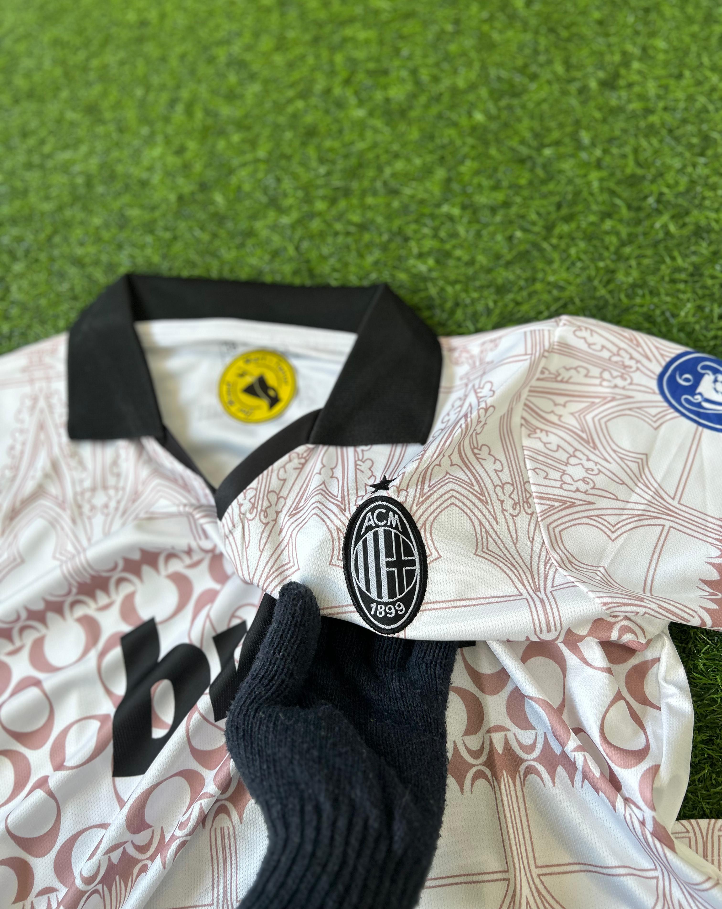 AC MILAN 2024 SPECIAL EDITION KIT, HALF SLEEVE POLO EMBROIDERY