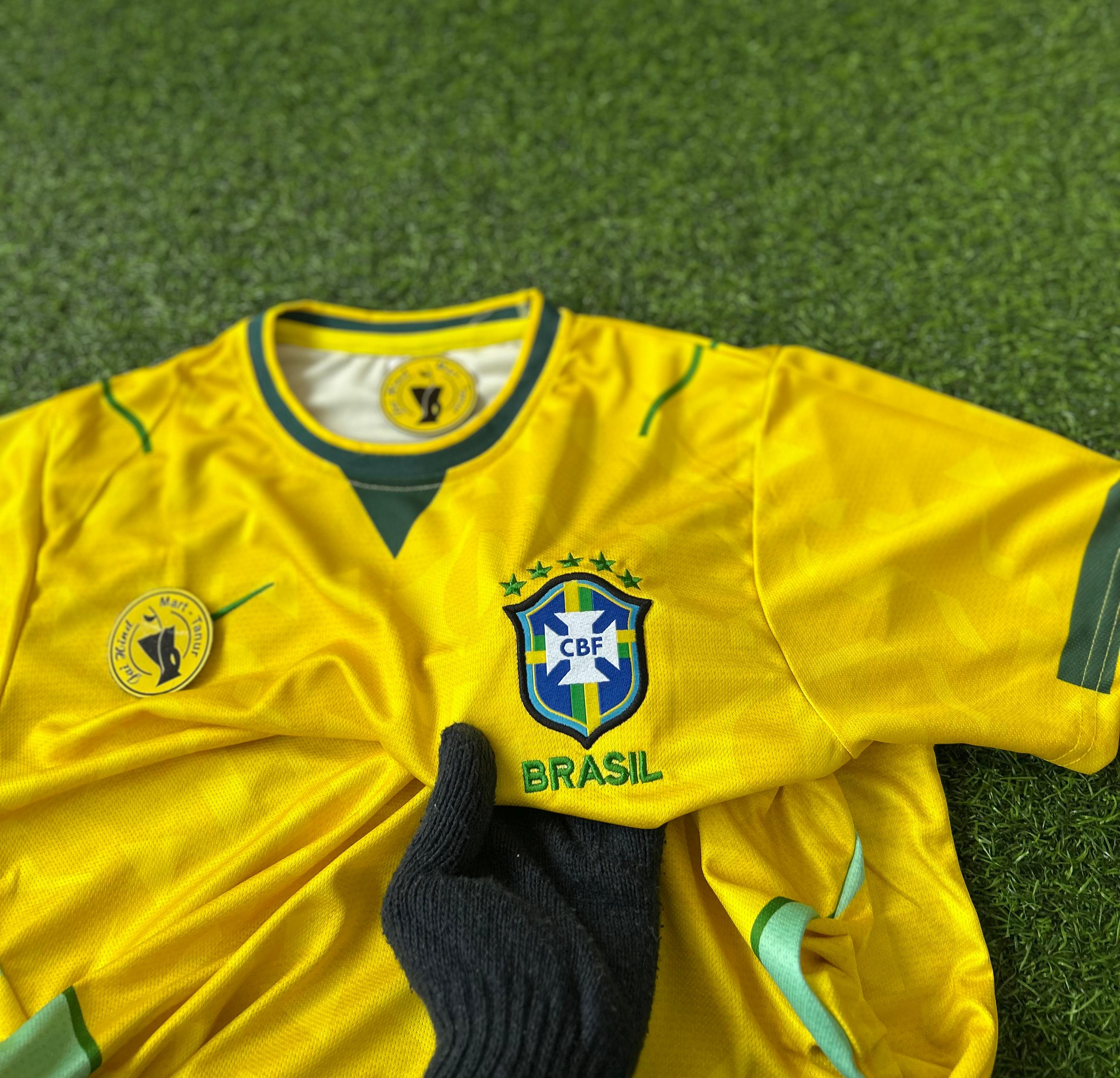 BRAZIL 2026 WORLD CUP HOME KIT, HALF SLEEVE EMBROIDERY