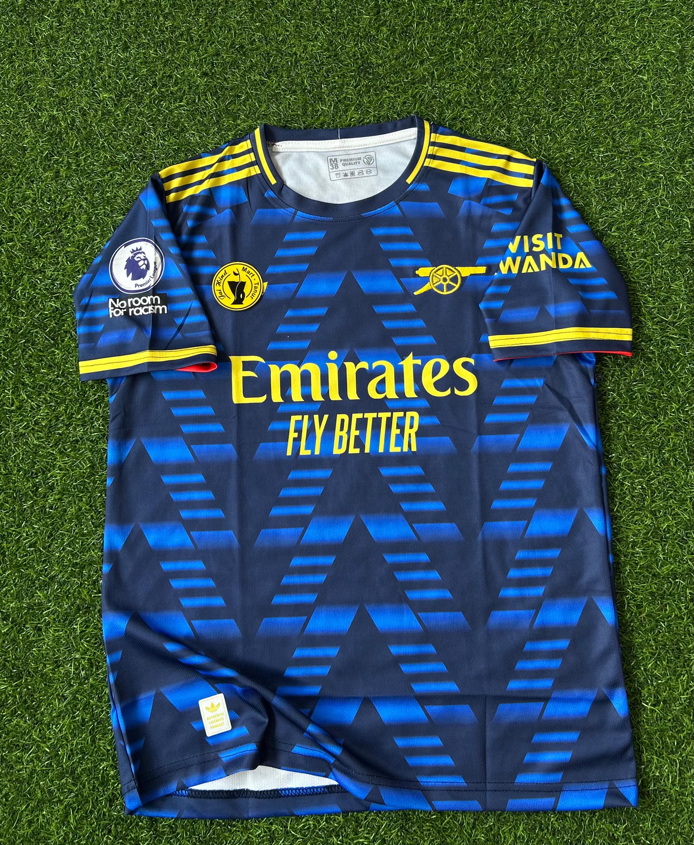 ARSENAL 2026-27 SEASON AWAY  KIT, HALF SLEEVE EMBROIDERY