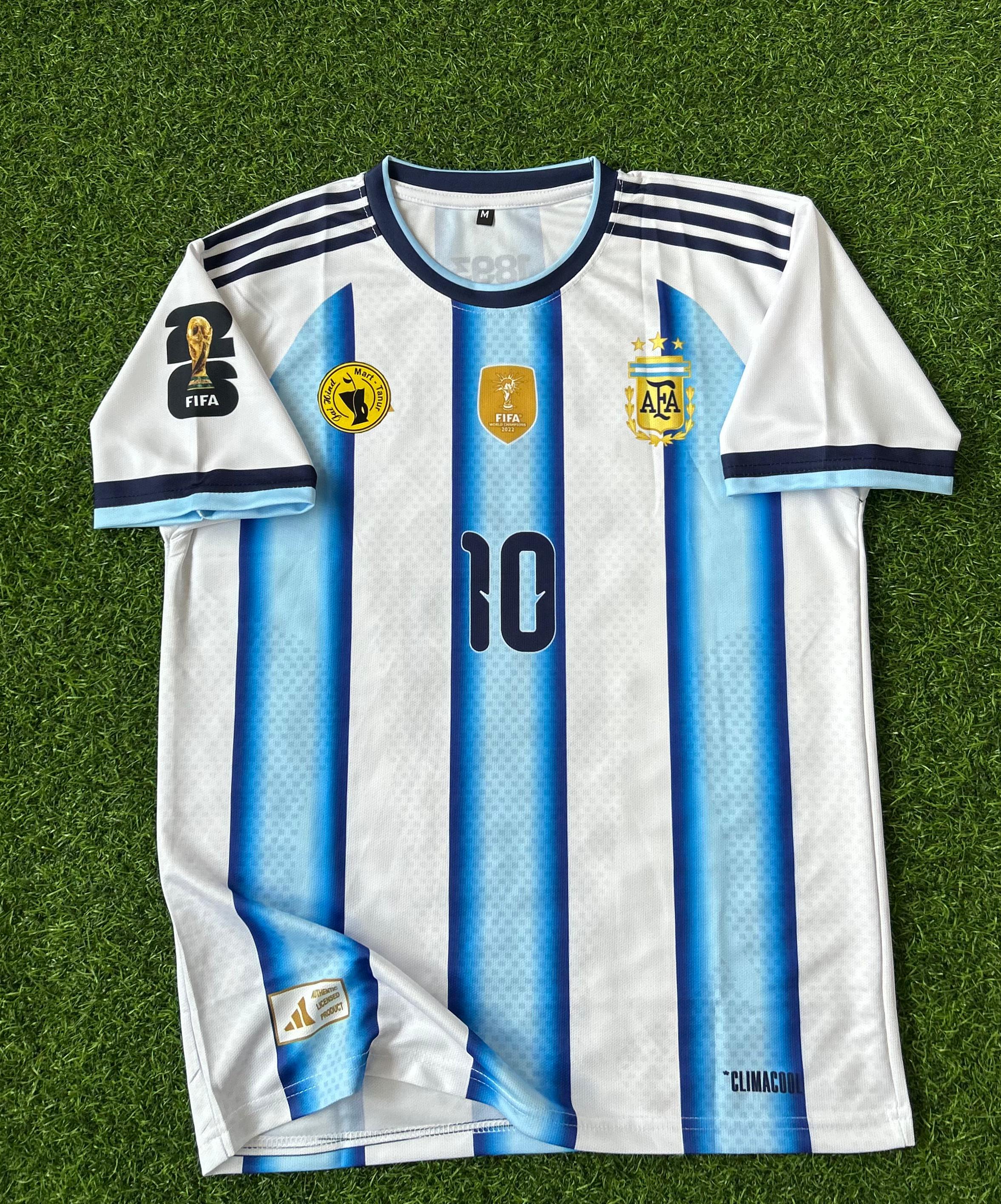 ARGENTINA 2026 WORLD CUP HOME KIT, HALF SLEEVE SUBLIMATION
