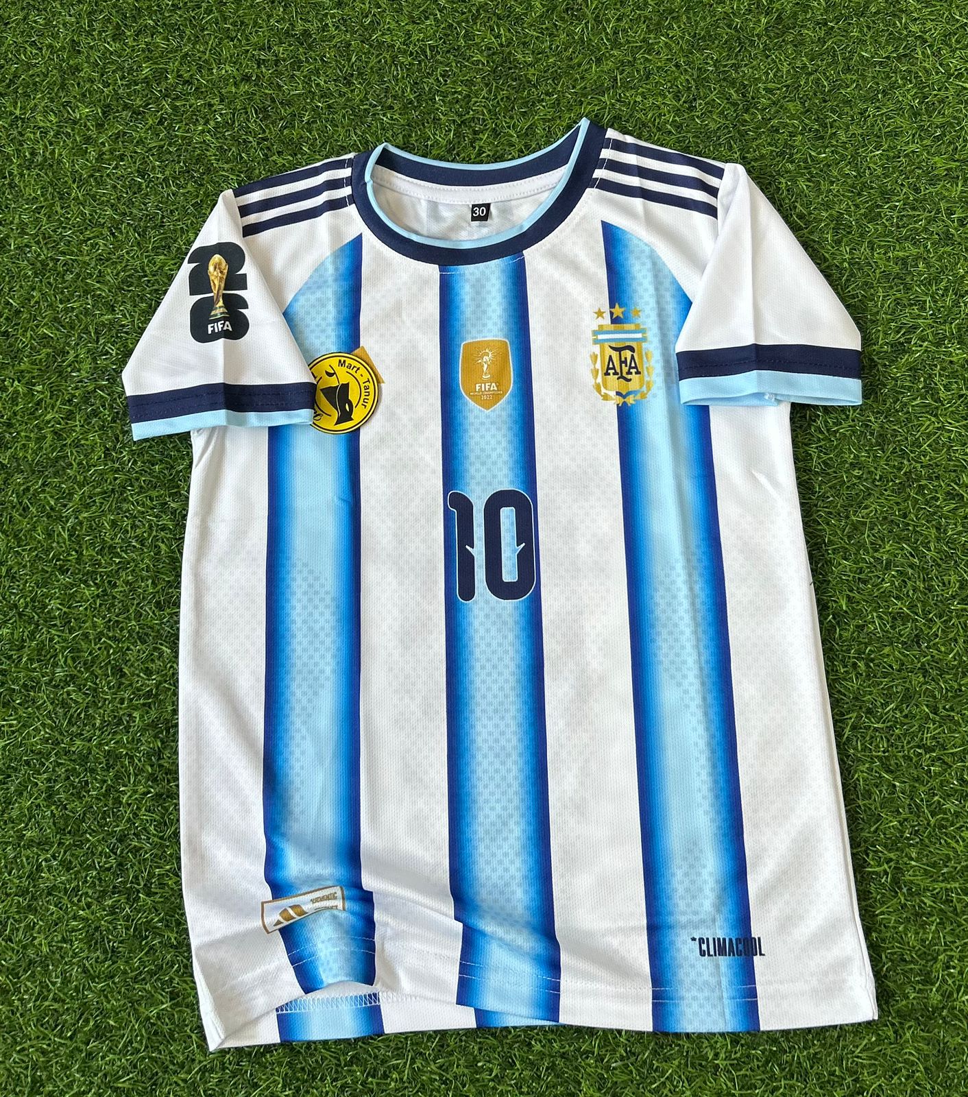 ARGENTINA 2026 WORLD CUP HOME KIT, HALF SLEEVE SUBLIMATION (KID SIZE)