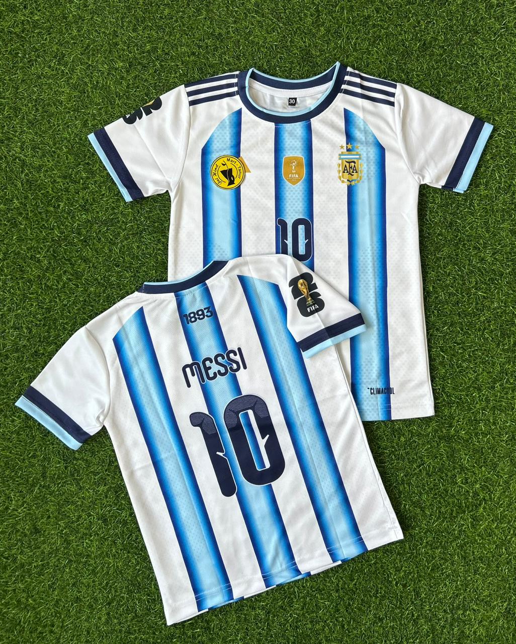 ARGENTINA 2026 WORLD CUP HOME KIT, HALF SLEEVE SUBLIMATION (KID SIZE)