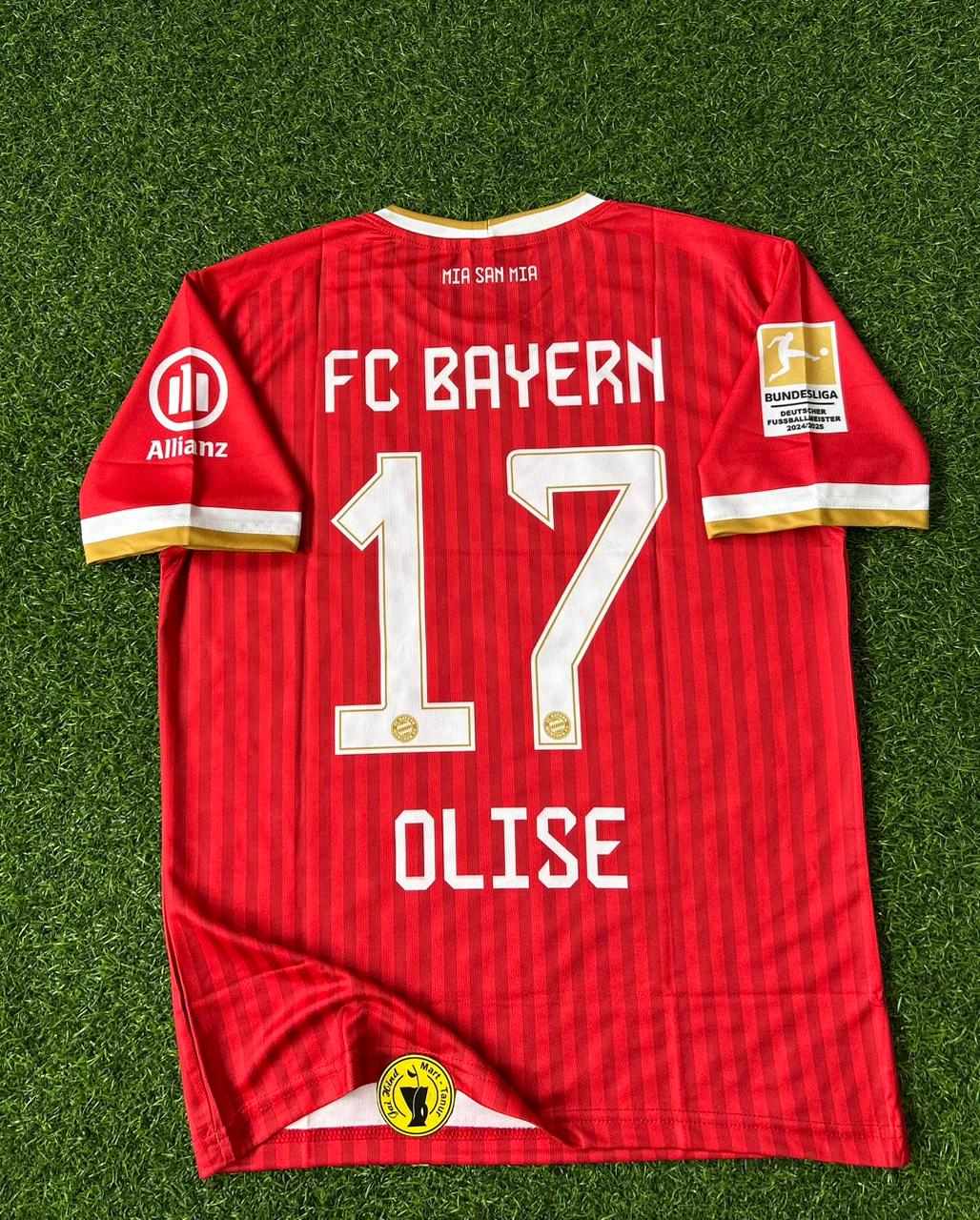 BAYERN MUNICH 2026-27 SEASON HOME KIT. HALF SLEEVE SUBLIMATION