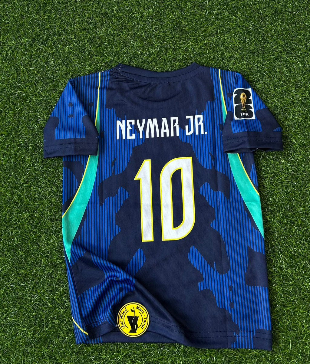 BRAZIL 2026 WORLD CUP AWAY KIT, HALF SLEEVE SUBLIMATION (KID SIZE)