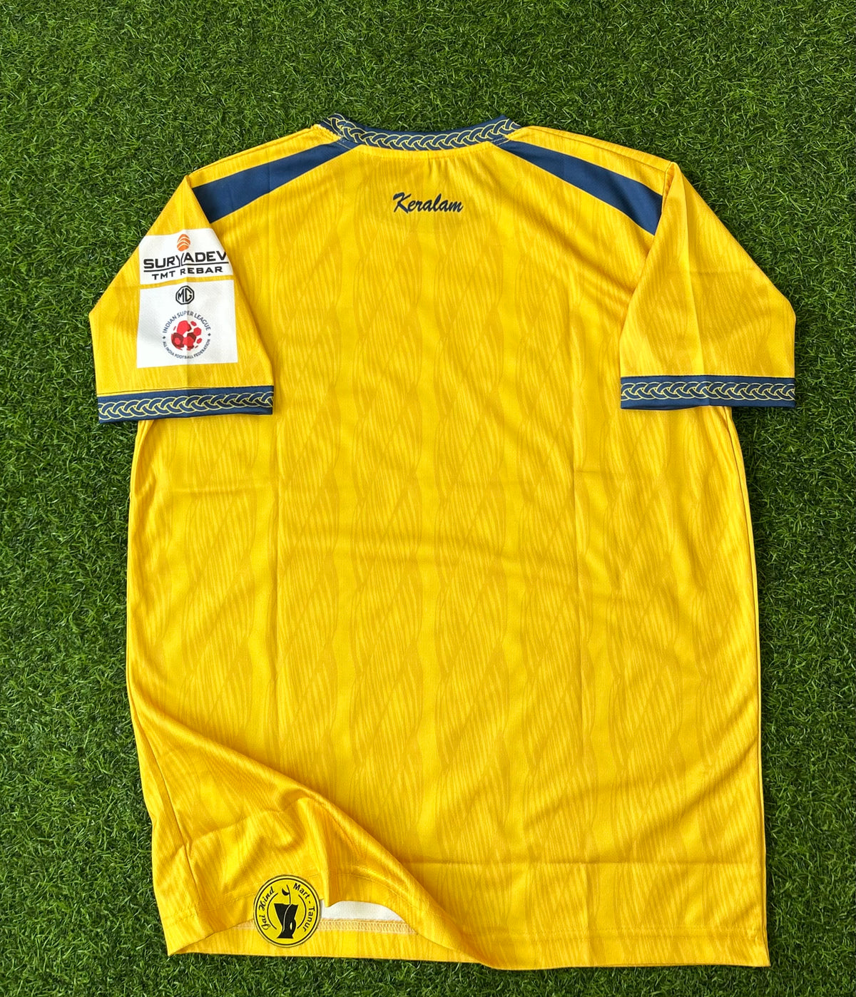 KERALA BLASTERS 2026-27 SEASON HOME JERSEY, HALF SLEEVE SUBLIMATION