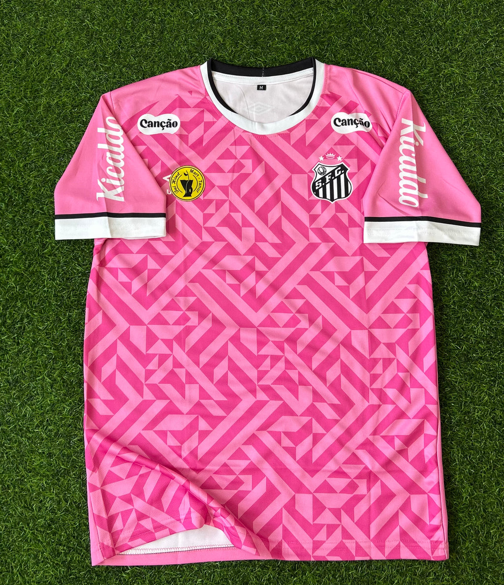 SANTOS FC 2026-27 OUTUBRO ROSA JERSEY, HALF SLEEVE SUBLIMATION