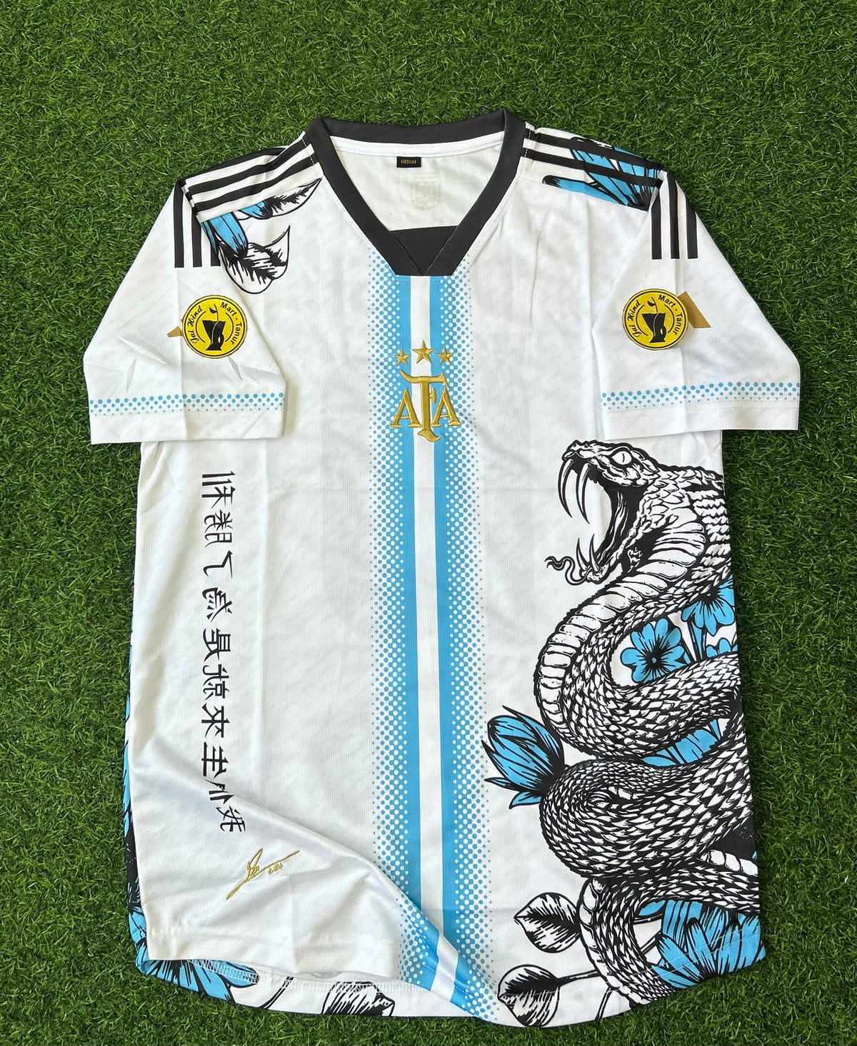 ARGENTINA DRAGON SPECIAL EDITION JERSEY, HALF SLEEVE EMBROIDERY