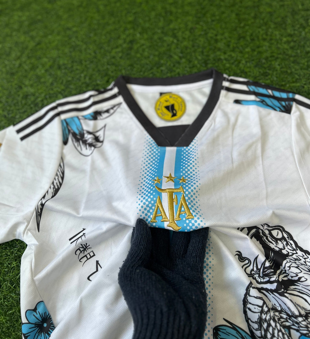ARGENTINA DRAGON SPECIAL EDITION JERSEY, HALF SLEEVE EMBROIDERY