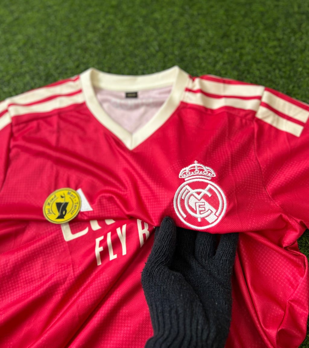 REAL MADRID 2026-27 SEASON THIRD JERSEY, HALF SLEEVE  EMBROIDERY
