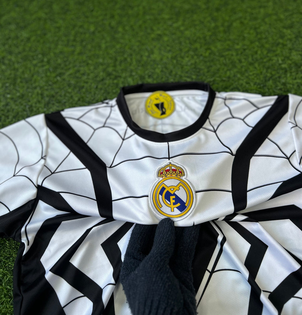 REAL MADRID x SPIDER-MAN SPECIAL EDITION JERSEY, HALF SLEEVE EMBROIDERY