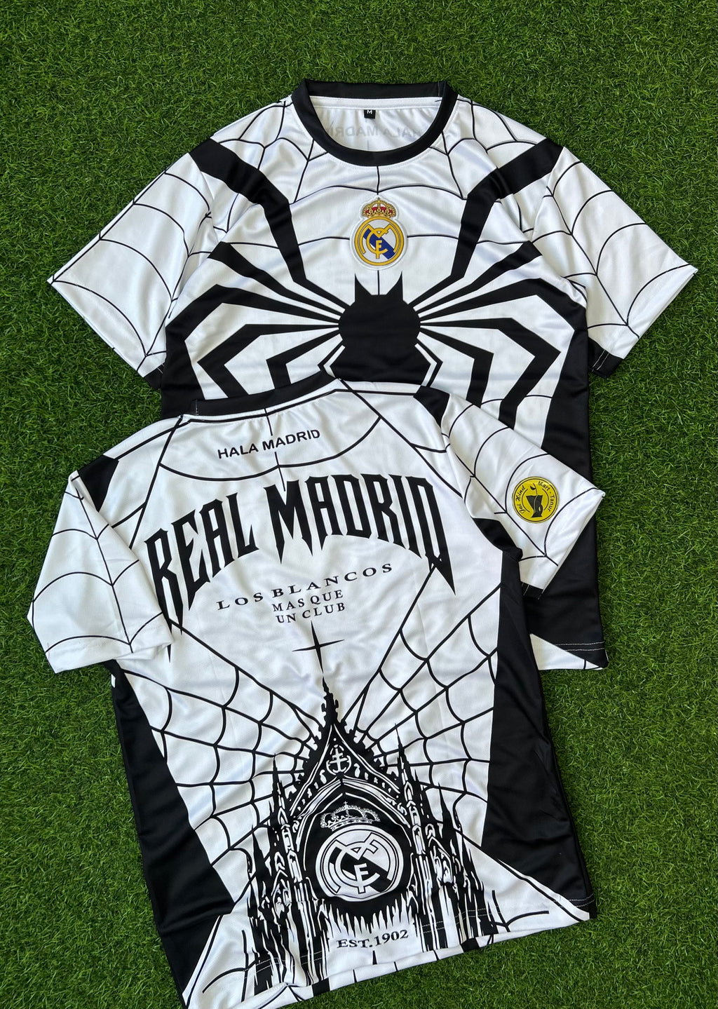 REAL MADRID x SPIDER-MAN SPECIAL EDITION JERSEY, HALF SLEEVE EMBROIDERY