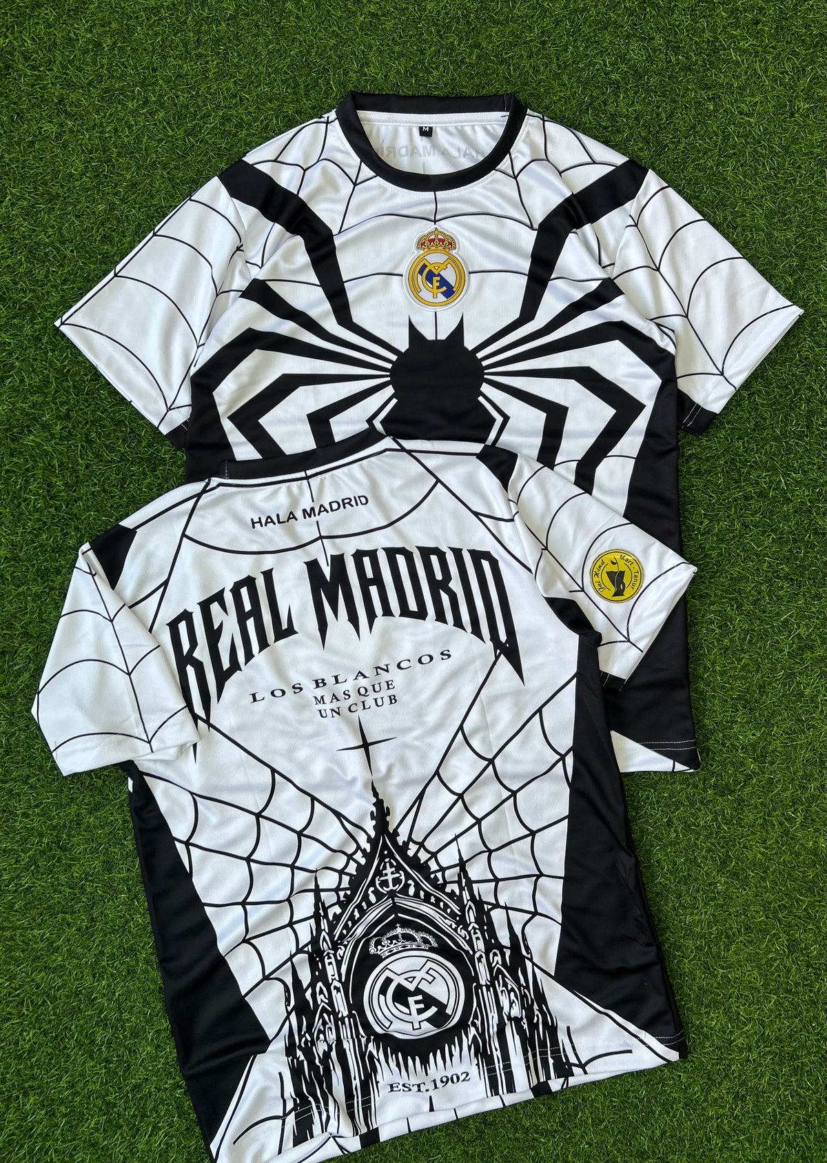 REAL MADRID x SPIDER-MAN SPECIAL EDITION JERSEY, HALF SLEEVE EMBROIDERY