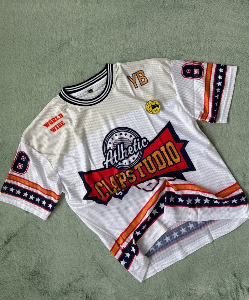 BASKETBALL JERSEY, FIVESLEEVE FULSUBLIMATION