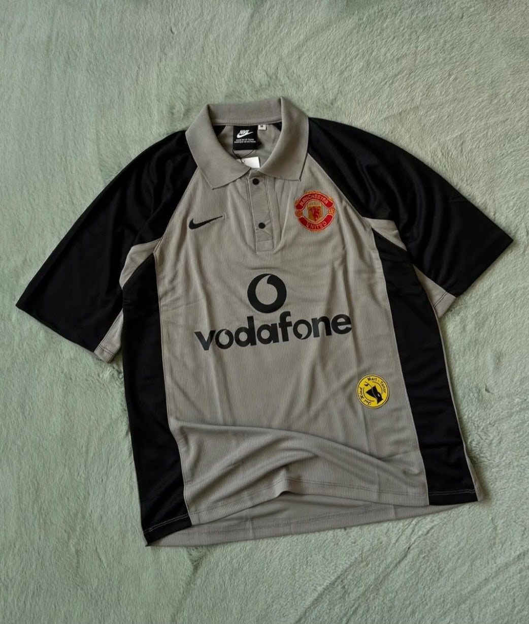 PREMIUM FIVE SLEEVE T SHIRT, MAN UNITED , FIVESLEEVE POLO EMBROIDERY