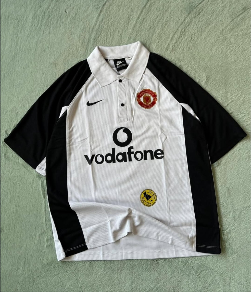 PREMIUM FIVE SLEEVE T SHIRT, MAN UNITED , FIVESLEEVE POLO EMBROIDERY