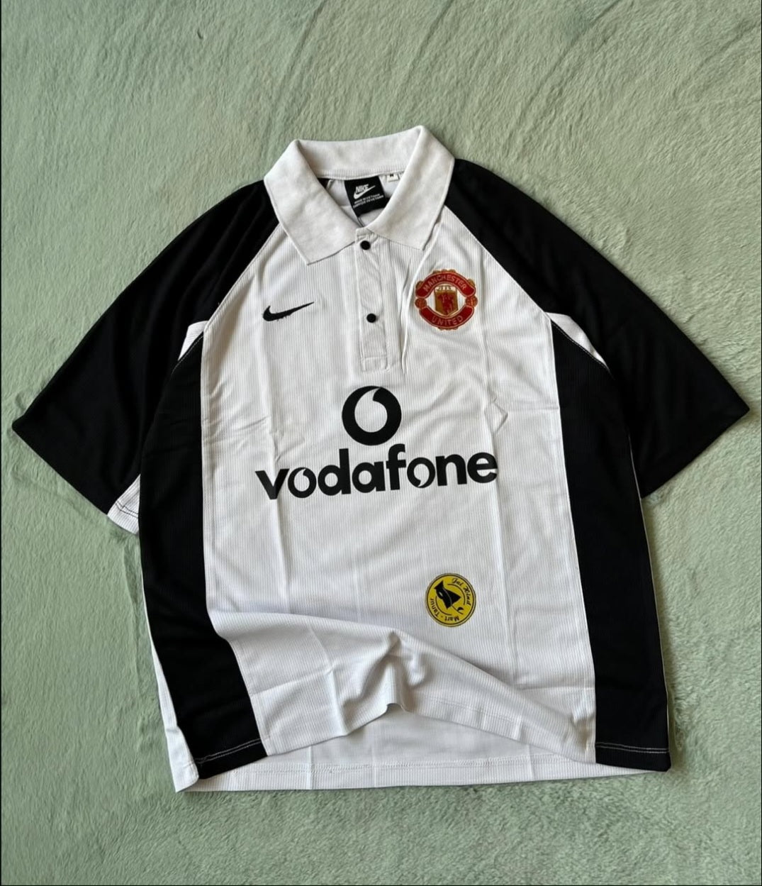 PREMIUM FIVE SLEEVE T SHIRT, MAN UNITED , FIVESLEEVE POLO EMBROIDERY