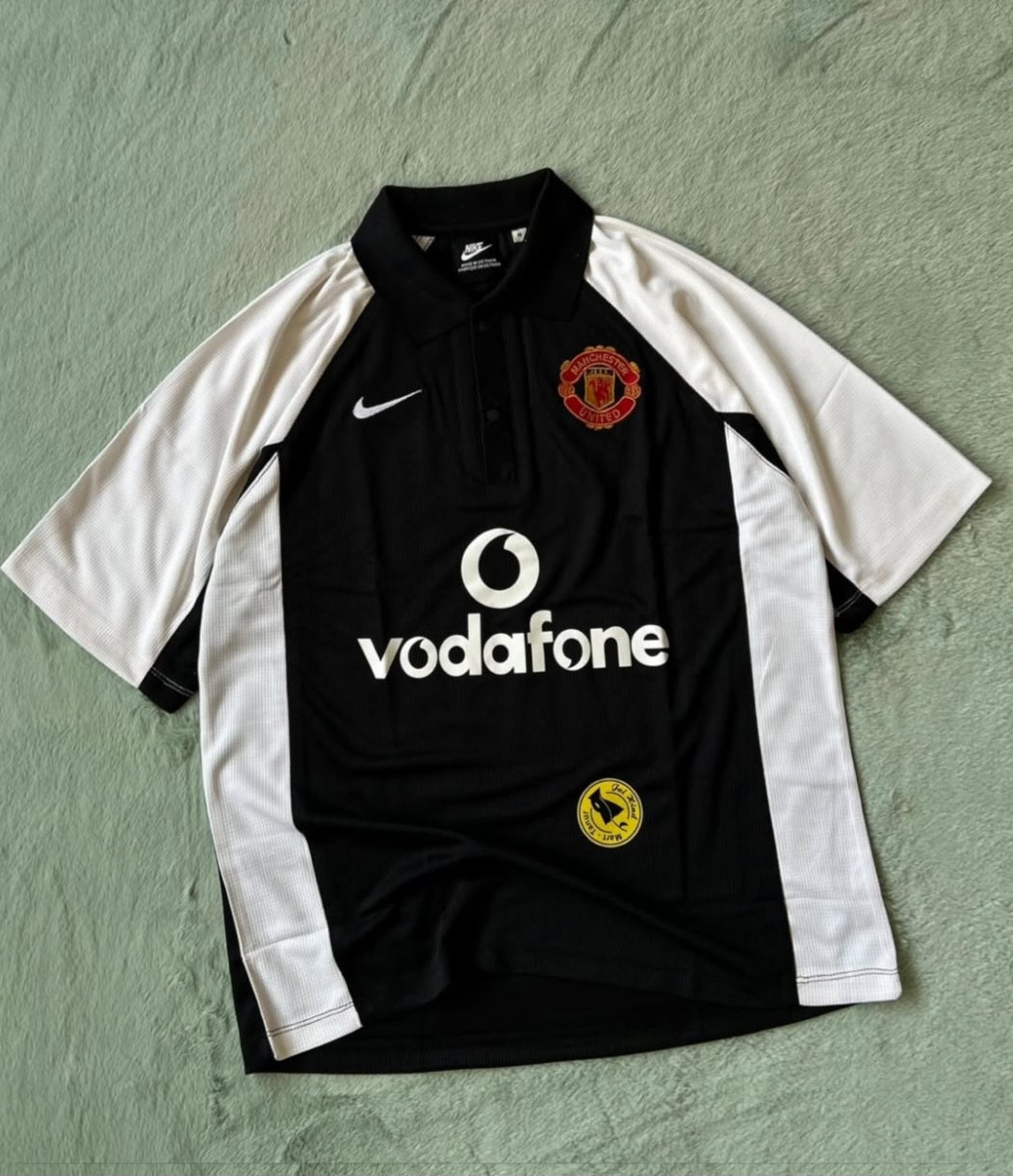 PREMIUM FIVE SLEEVE T SHIRT, MAN UNITED , FIVESLEEVE POLO EMBROIDERY