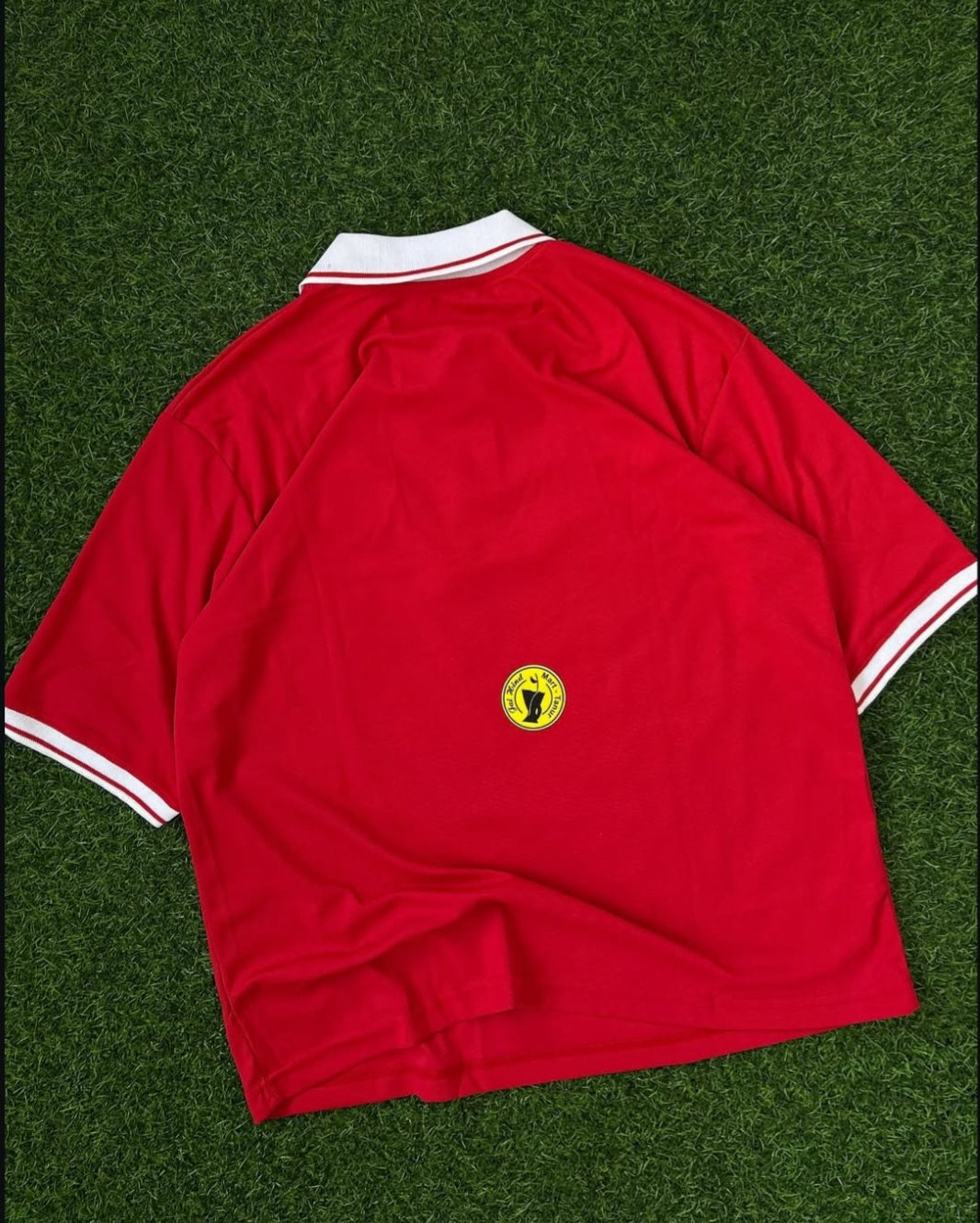 PRIMIUM FIVESLEEVE T-SHIRT. FIVESLEEVE POLO EMBROIDERY, MAN UNITED