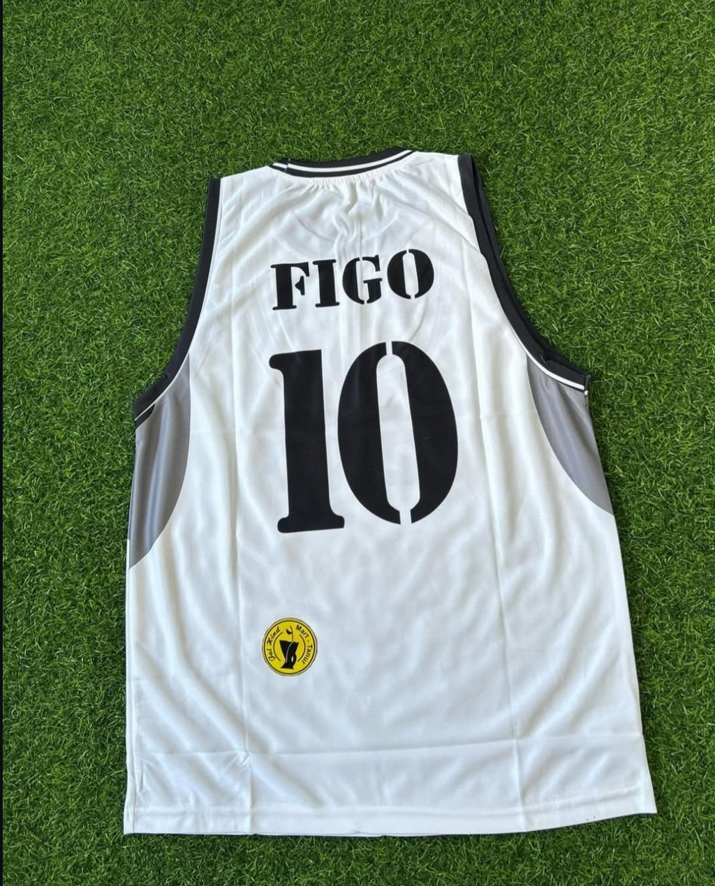 REAL MADRID RETRO SLEEVLESS KIT(FIGO)FULLSUBLIMATION