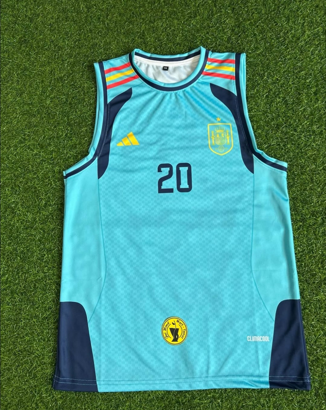 SPAIN 2026 WORLD CUP TRAINING KIT,SLEEVLESS FULLSUBLIMATION