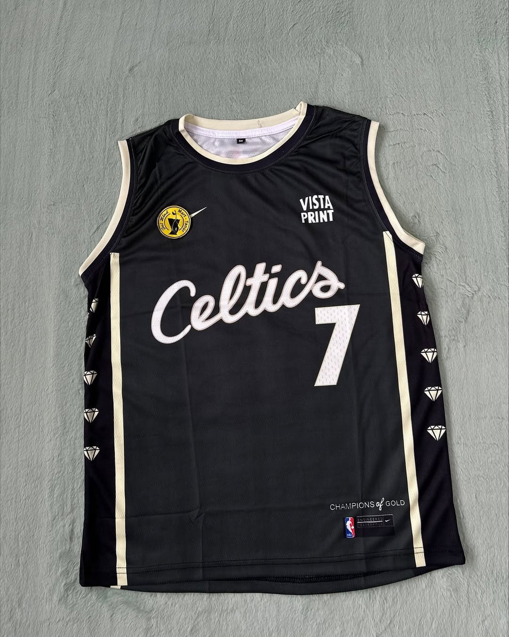 Boston Celtics Black Basketball Jersey