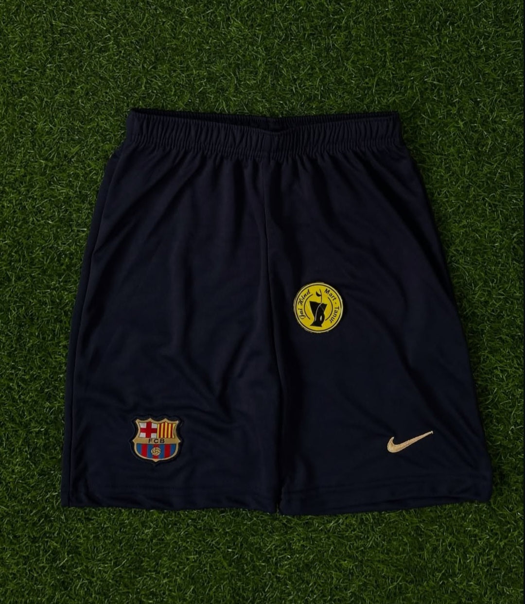 BARCELONA SHORT'S, DOTKNIT EMBROILEDERY
